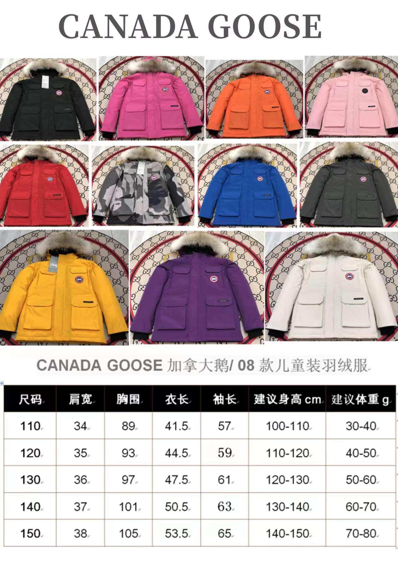 Winter Down Jacket-Canada Goose