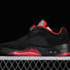AIR JORDAN 5 RETRO LOW BLACK/GYM RED-METALLIC HEMATITE]-[UNISEX:36-47.5]