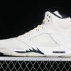 AIR JORDAN 5 RETRO SAIL/BLACK/LIGHT OREWOOD BROWN/COCONUT MILK]-[MAN:40-47.5]