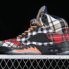 AIR JORDAN 5 RETRO PLAID BLACK/TOTAL ORANGE/DARK OBSIDIAN]-[UNISEX:36-47.5]