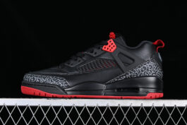 JORDAN SPIZIKE LOW BRED BLACK/RED/GREY]-[WOMAN:36-39]-[MAN:40-47.5]