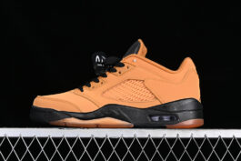 AIR JORDAN RETRO LOW BLACK/YELLOW]-[WOMAN:36-39]-[MAN:40-47.5]