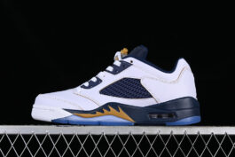 AIR JORDAN 5 LOW DUNK FROM ABOVE WHITE/BLUE]-[WOMAN:36-39]-[MAN:40-47.5]