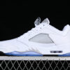 AIR JORDAN 5 LOW WHITE SILVER WHITE/GREY/BLACK/BLUE/SILVER]-[UNISEX:36-47.5]