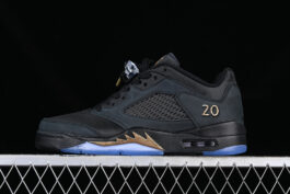 AIR JORDAN 5 LOW WINGS BLACK/GOLD/BLUE]-[WOMAN:36-39]-[MAN:40-47.5]