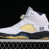 A MA MANIERE AIR JORDAN 5 RETRO PHOTON DUST WHITE/BLUE]-[MAN:40-47.5]