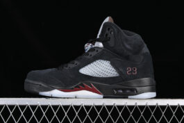 A MA MANI¨¦RE AIR JORDAN 5 BLACK/RED]-[MAN:40-47.5]