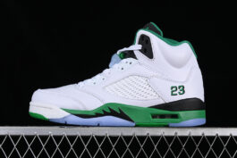 AIR JORDAN 5 RETRO LUCKY GREEN/WHITE/BLACK]-[MAN:40-47.5]