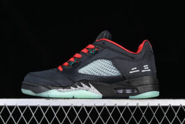 CLOT AIR JORDAN 5 RETRO LOW CNY BLACK/RED/GREEN]-[WOMAN:36-39]-[MAN:40-47.5]