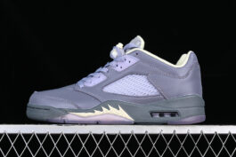 AIR JORDAN 5 LOW INDIGO HAZE PURPLE/BLUE]-[WOMAN:36-39]-[MAN:40-47.5]