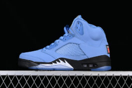 AIR JORDAN 5 UNIVERSITY BLUE/BLACK/WHITE]-[WOMAN:36-39]-[MAN:40-47.5]