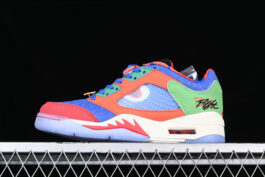 AIR JORDAN 5 LOW DOERNBECHER GREEN/ORANGE/WHITE/BLUE]-[MAN:40-45]