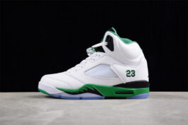 AIR JORDAN 5 BURGUNDY WHITE/GREEN]-[MAN:40-47.5]