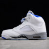 AIR JORDAN 5 RETRO STEALTH 2 0 WHITE/STEALTH/BLACK/HYPER ROYAL]