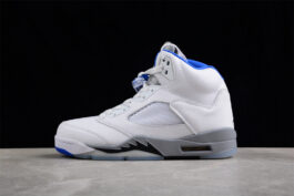 AIR JORDAN 5 RETRO STEALTH 2 0 WHITE/STEALTH/BLACK/HYPER ROYAL]