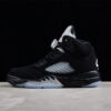 AIR JORDAN 5 OG 2016 BLACK/METALLIC SILVER]-[MAN:40-47.5]