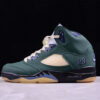A MA MANIERE X AIR JORDAN 5 WMNS BLACK/GREEN/PURPLE]-[MAN:40-48.5]