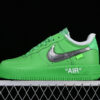 [NEW YORK BROOKLYN MUSEUM X OW X AIR FORCE 1 07 LOW LIGHT GREEN SPARK]-[UNSIEX:36-47.5]