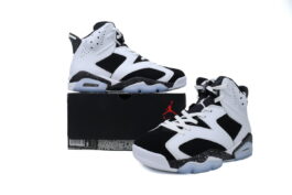 384664-101 Air Jordan 6 Retro 'Oreo'