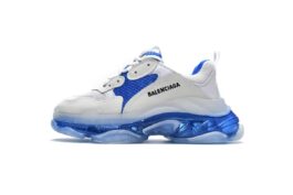 541624 W090N 9169 Balenciaga Triple S Grey Blue