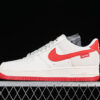 HD1968-026-AIR FORCE 1 07 LOW SUPREME OFF WHITE/RED-WOMAN:36-39-MAN:40-45