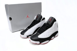 414571-104 Air Jordan 13 Black and white Panda