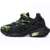 568614 W2GN3 1086 Balenciaga Track 2 Sneaker Black Green