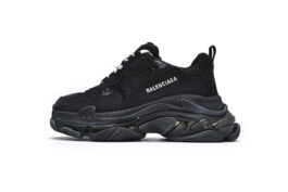 541624 W09O1 1000 Balenciaga Triple S Black