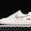 XZ3398-688-AIR FORCE 1 07 LOW GU*CCI WHITE/GREY-WOMAN:36-39-MAN:40-45