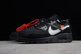 [AA7293-001]-[AIR MAX 90 OFF-WHITE BLACK/BLACK-CONE-WHITE] -[WOMAN:36-39]-[MAN:40-45]-[OG00218]
