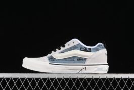 HIRONO x Vans Knu Skool Pop Mart Ono joint denim graffiti low-top casual sneakers VN0009QCRBL