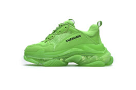 41624 W09OL 3801 Balenciaga Triple S Fluorescent Green