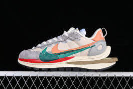 SACAI VAPORWAFFLE 3.0 WHITE/GREY/ORANGE/GREEN-WOMAN:36-39-MAN:40-47.5