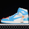 [AQ0818-148]-[OW X AIR JORDAN 1 RETRO HIGH OG UNC WHITE/DARK POWDER BLUE-CONE]-[UNISEX:36-47.5]