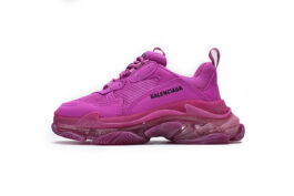 541624 W2FG1 5059 Balenciaga Triple S Plum Red