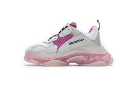 544351 W09OH 7081 Balenciaga Triple S Purple Red