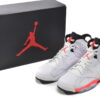 384664-123 Air Jordan 6 Retro Infrared White