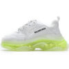 544351 W0901 9010 Balenciaga Triple S White Green