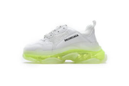 544351 W0901 9010 Balenciaga Triple S White Green