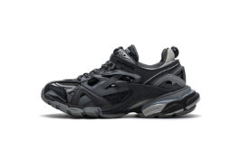 570391 W2GN3 1285 Balenciaga Track 2 Sneaker Medium Grey