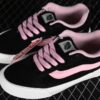 Vans Knu-Skool Black Pink High Street American Retro Casual Canvas Skateboard Shoes VN0009BCRTU