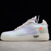 [AO4606-100]-[OW X AIR FORCE 1 LOW THE TEN WHITE/WHITE-SAIL]-[MAN:40-46]