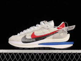 CV1363-100-ZG SACAI X VAPORWAFFLE SAIL/LIGHT BONE/GAME ROYAL/SPORT FUCHSIA-UNISEX:36-47.5