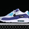 [AJ1285-103]-[AIR MAX 90 WHITE/BLACK/GREY/BLUE/PURPLE]-[WOMAN:36-39]-[MAN:40-45]