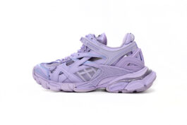 568615 W3AG1 5310 Balenciaga Track 2 Sneaker Military Purple