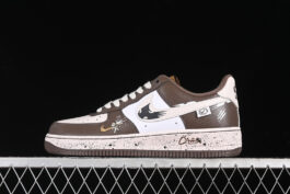 DB3301-770-AIR FORCE 1 07 LOW ASSASSINATION OF LITTLE BEAR WHITE/BROWN-MAN:39-45