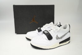 CD7069-110 Jordan Legacy 312 Low White and Black