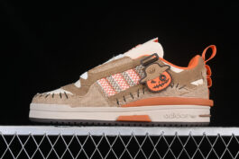 [ID0869]-[FORUM MOD LOW JACK O LIGHT BROWN/OFF WHITE/ORANGE]-[WOMAN:36-39]-[MAN:40-44]