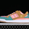 [IE8467]-[ADILETTE 22 WHITE/PINK/BROWN/GREEN]-[WOMAN:36-39]-[MAN:40-45]