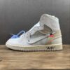[AQ0818-100]-[OW X AIR JORDAN 1 RETRO HIGH OG 2018 WHITE/WHITE]-[WOMAN:36-39]-[MAN:40-47.5]
